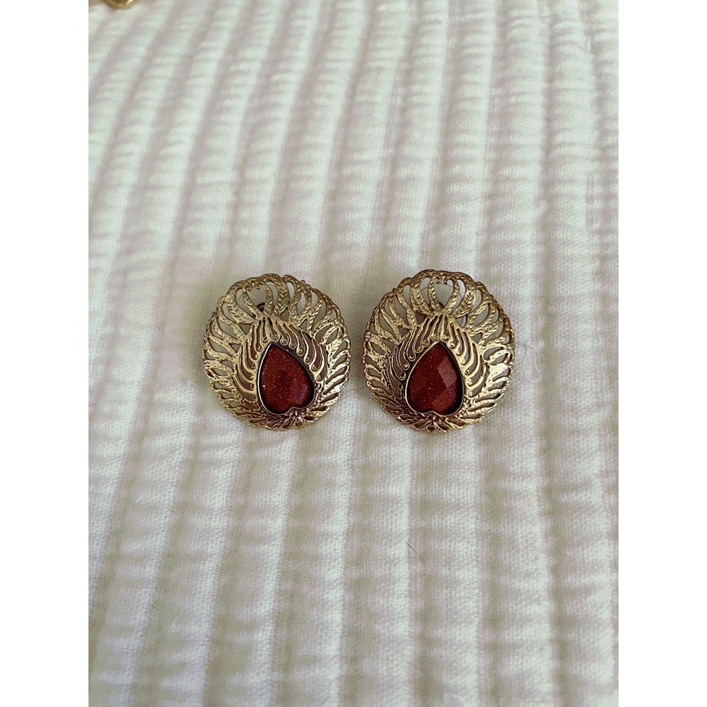 Kendra Scott Stud Earrings Goldstone